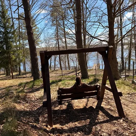 Kormoranowy Zakatek -jezioro, Sauna, Supy, Rowery, Siatka, Grzyby, Wedkowanie, Cisza, Spokoj Alpstuga Lupawsko